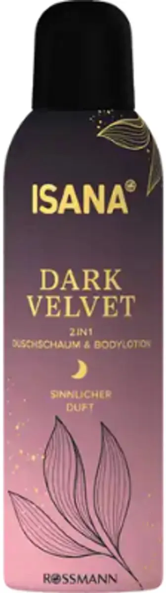 Isana Dark Velvet Douchegel & Bodylotion 200ml