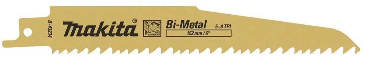 Makita B-43234 Reciprozaagblad - 1 Stuk