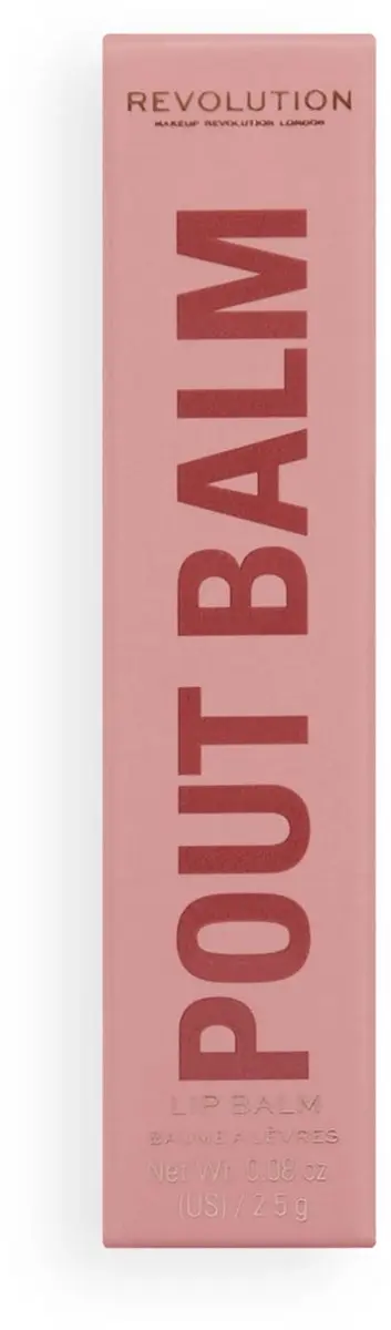 Makeup Revolution Pout Balm Mocha Shade - 2.5g