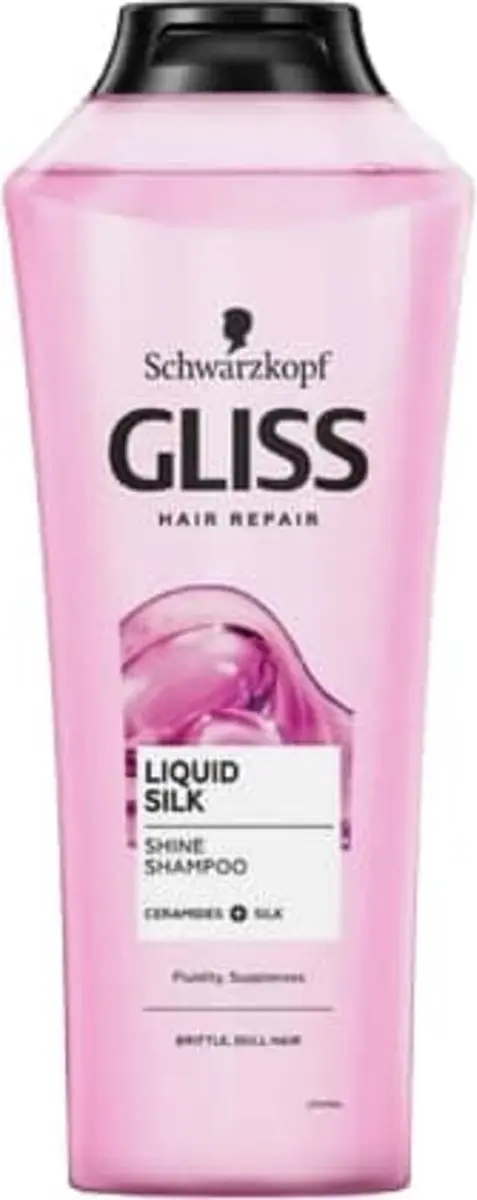 Gliss Shampoo Liquid Silk - 12 Stuks 400ml
