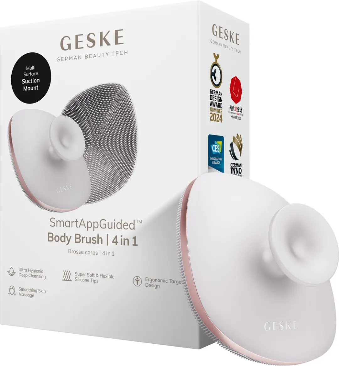 GESKE Body Brush 4-in-1 - Zwart
