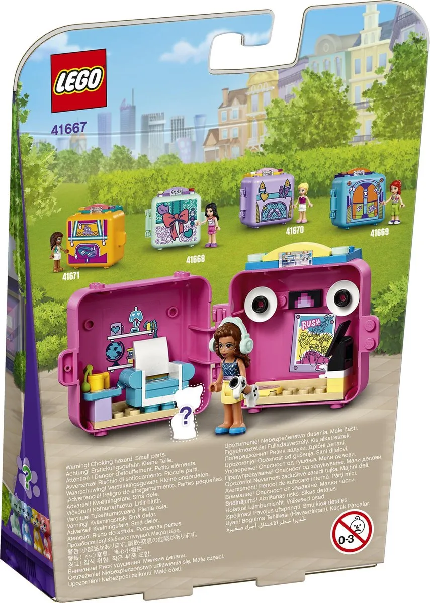 LEGO Friends Olivia's Speelkubus 41667 - 64 Stukken - afbeelding 6 van 6
