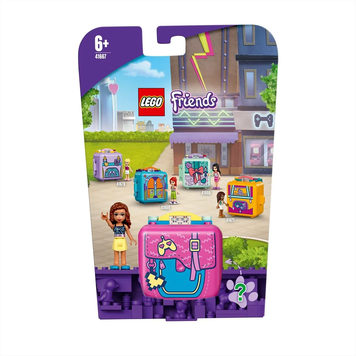 LEGO Friends Olivia's Speelkubus 41667 - 64 Stukken