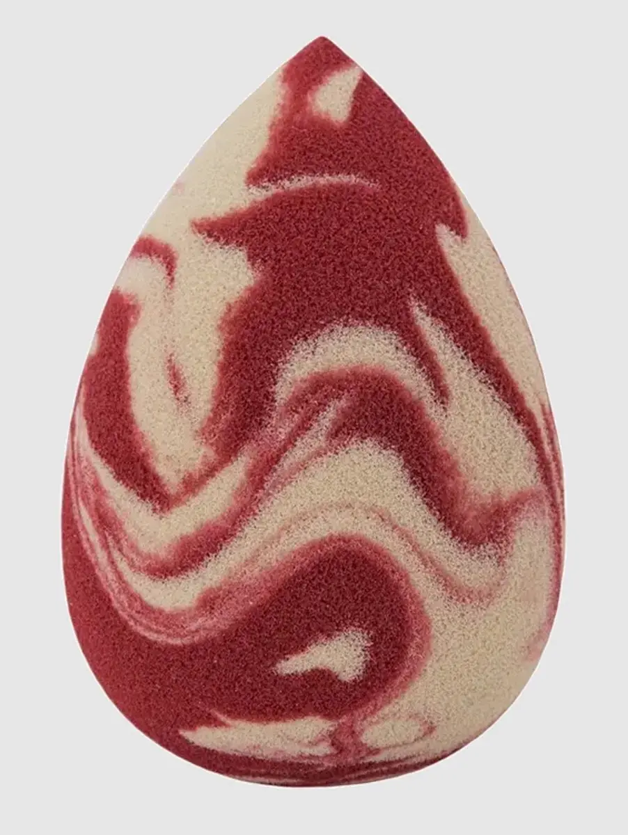 Idun Minerals Make-up Sponge - Rood/Bruin