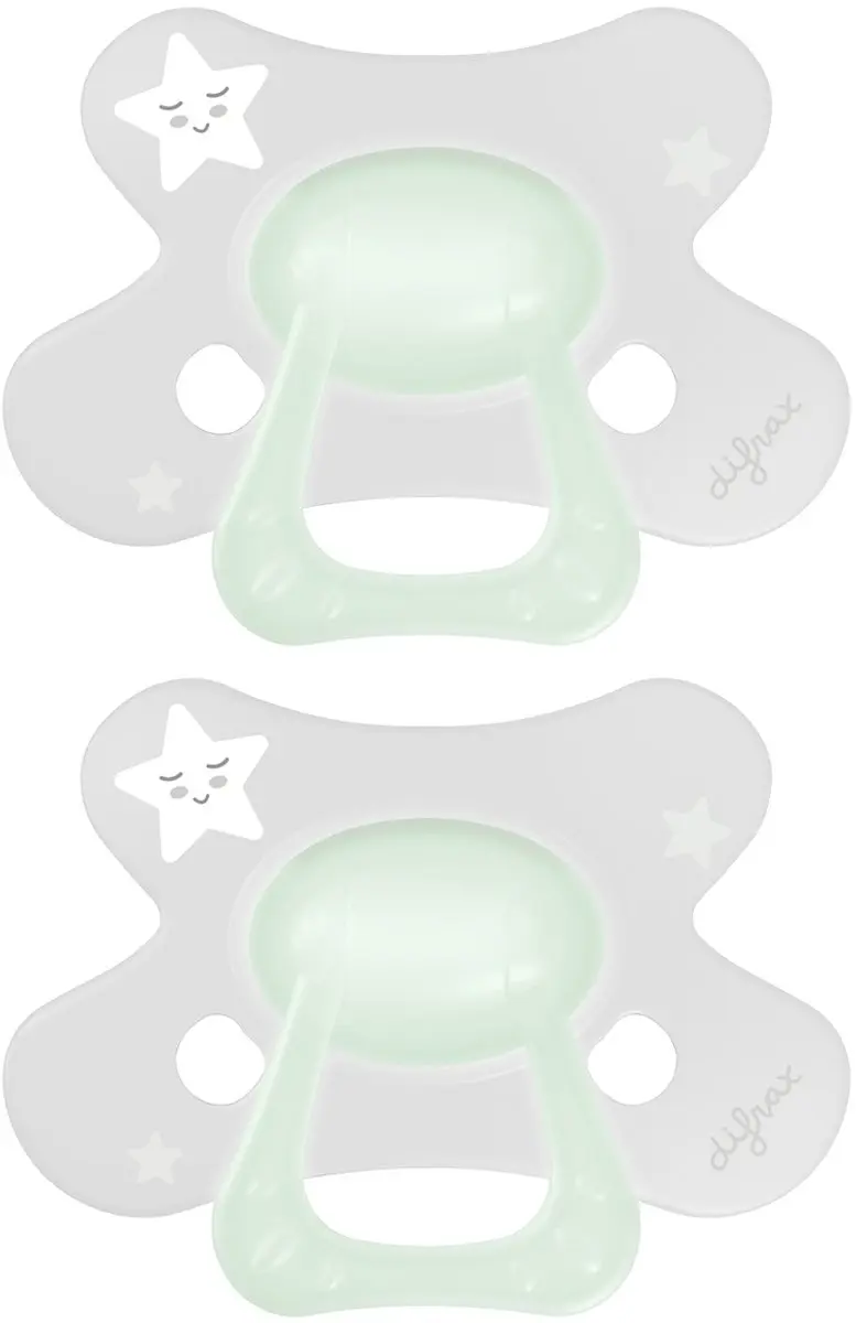 Difrax Natural Fopspeen Glow in the Dark