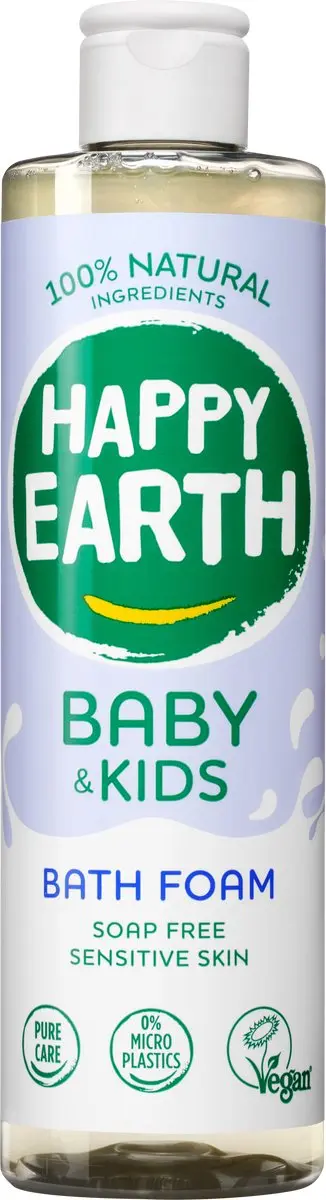 Happy Earth Badschuim Baby & Kids 300ml
