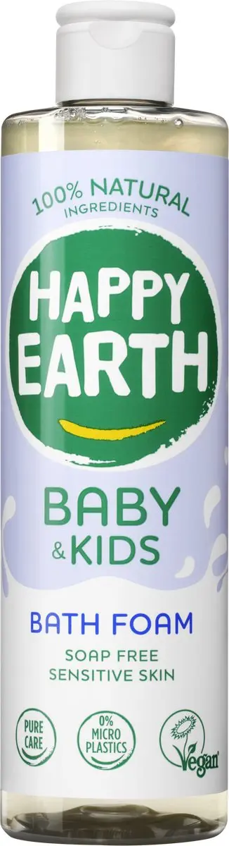 Happy Earth Badschuim Baby & Kids 300ml
