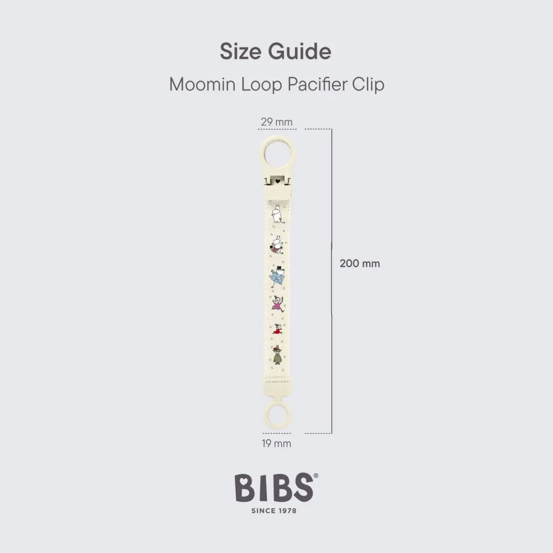 BIBS x Moomins Lus-speenclip - Ivory - afbeelding 6 van 6