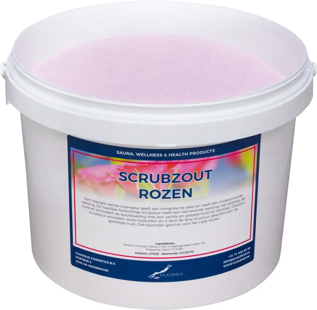 Splashbox Cosmetics Rozen Scrubzout 1 kg