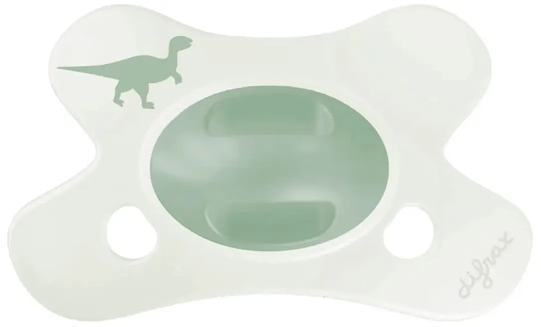 Difrax Natural Fopspeen Little Green Dino