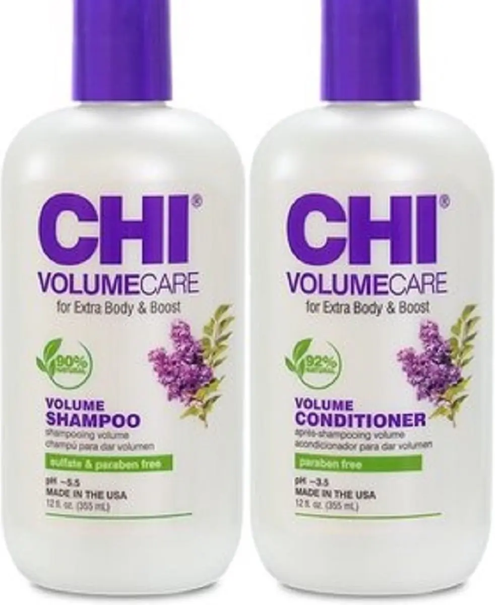Chi Natural Life Duo Pack VolumeCare Shampoo & Conditioner 710ml