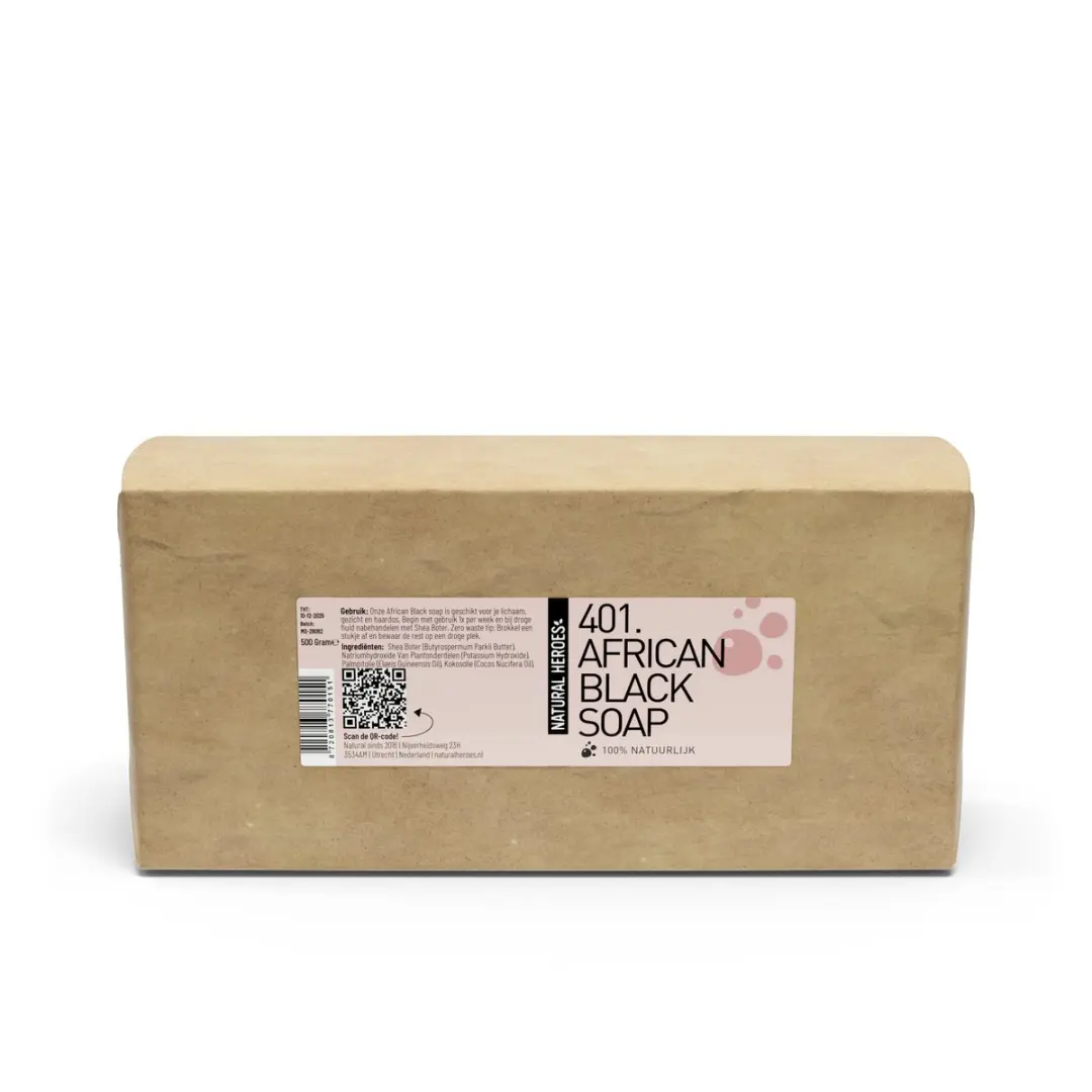 Natural Heroes African Black Soap 500g