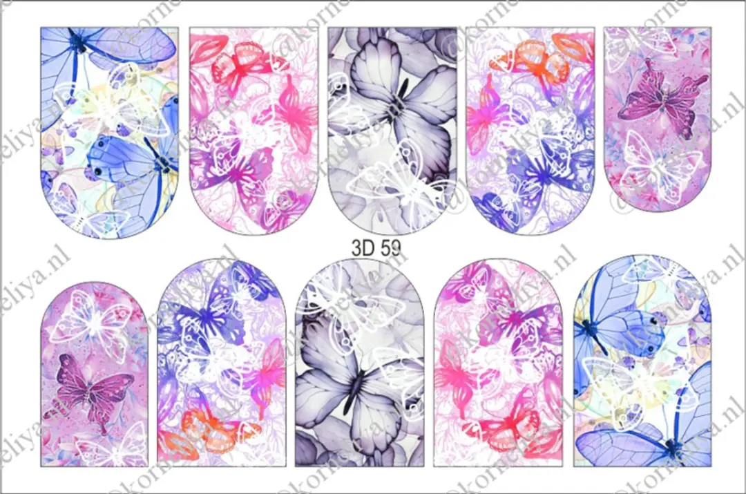 Korneliya 3D Waterdecal 059