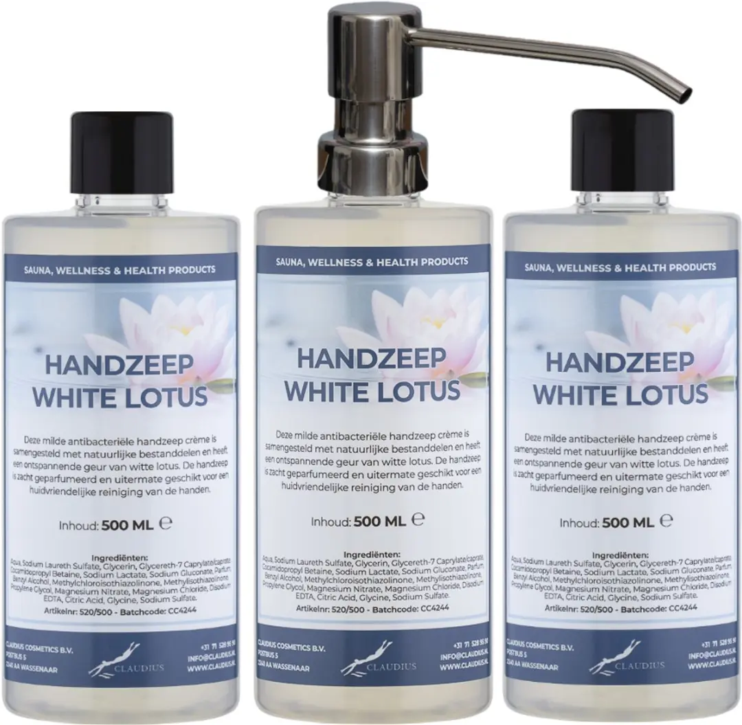 Splashbox Cosmetics Handzeep White Lotus 500ml