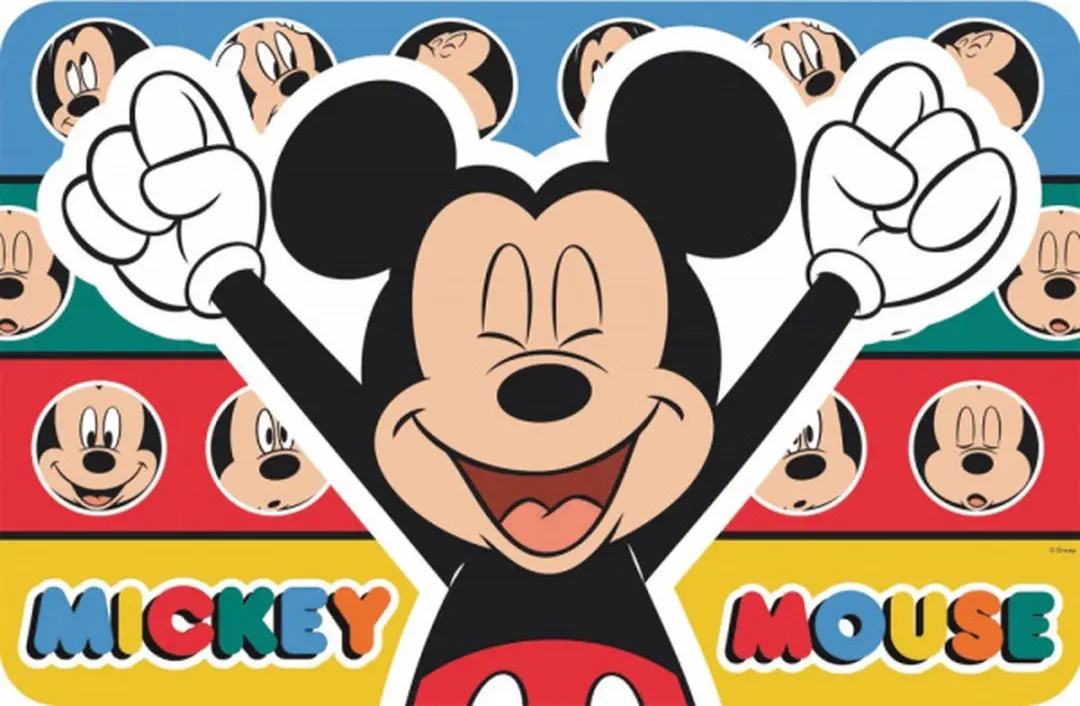 Disney Mickey Mouse Ontbijtset - 4-delig - Multicolor