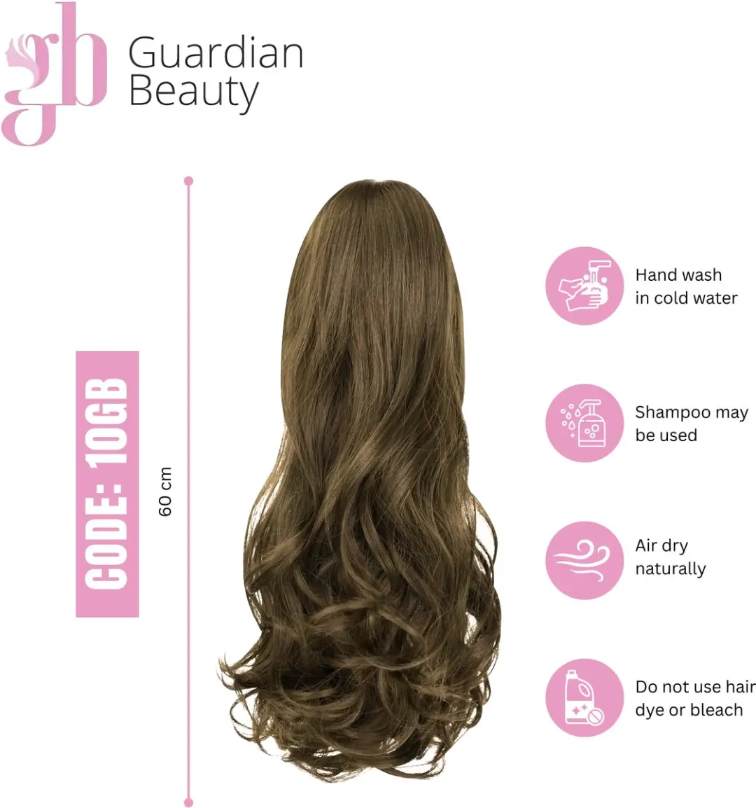 Guardian Beauty Paardenstaart Extensions 10GB - Clip-in - 60cm