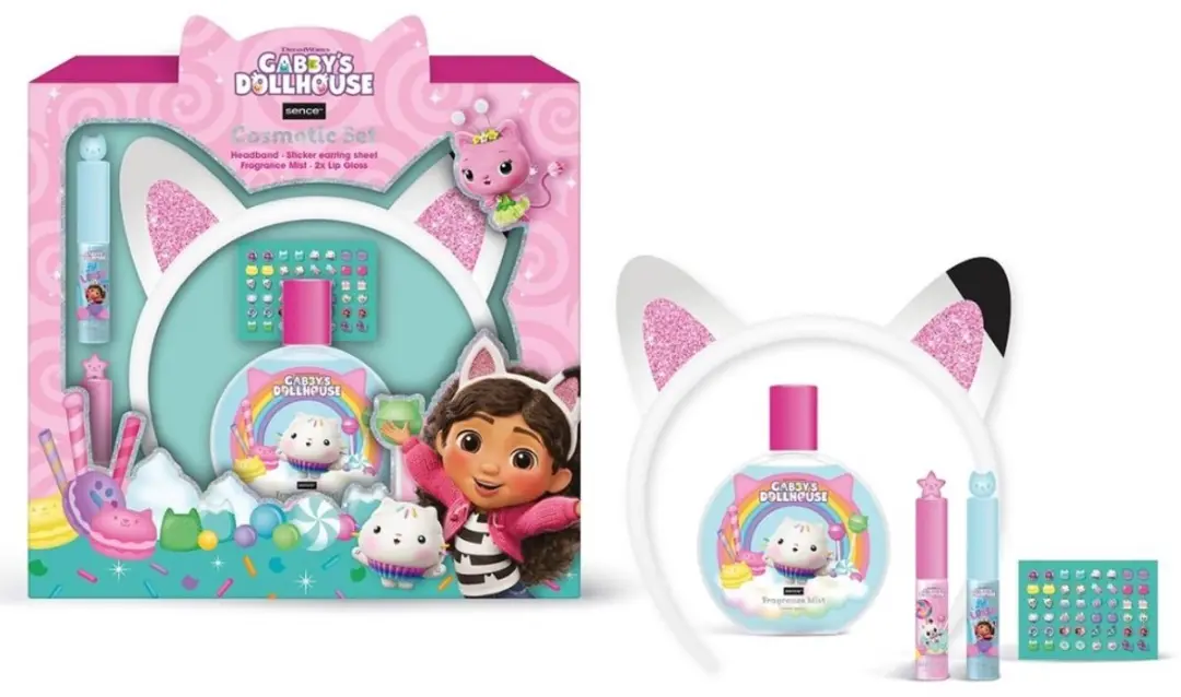Sence Gabby's Dollhouse Cat Tastic Cosmetica Set 5-delig