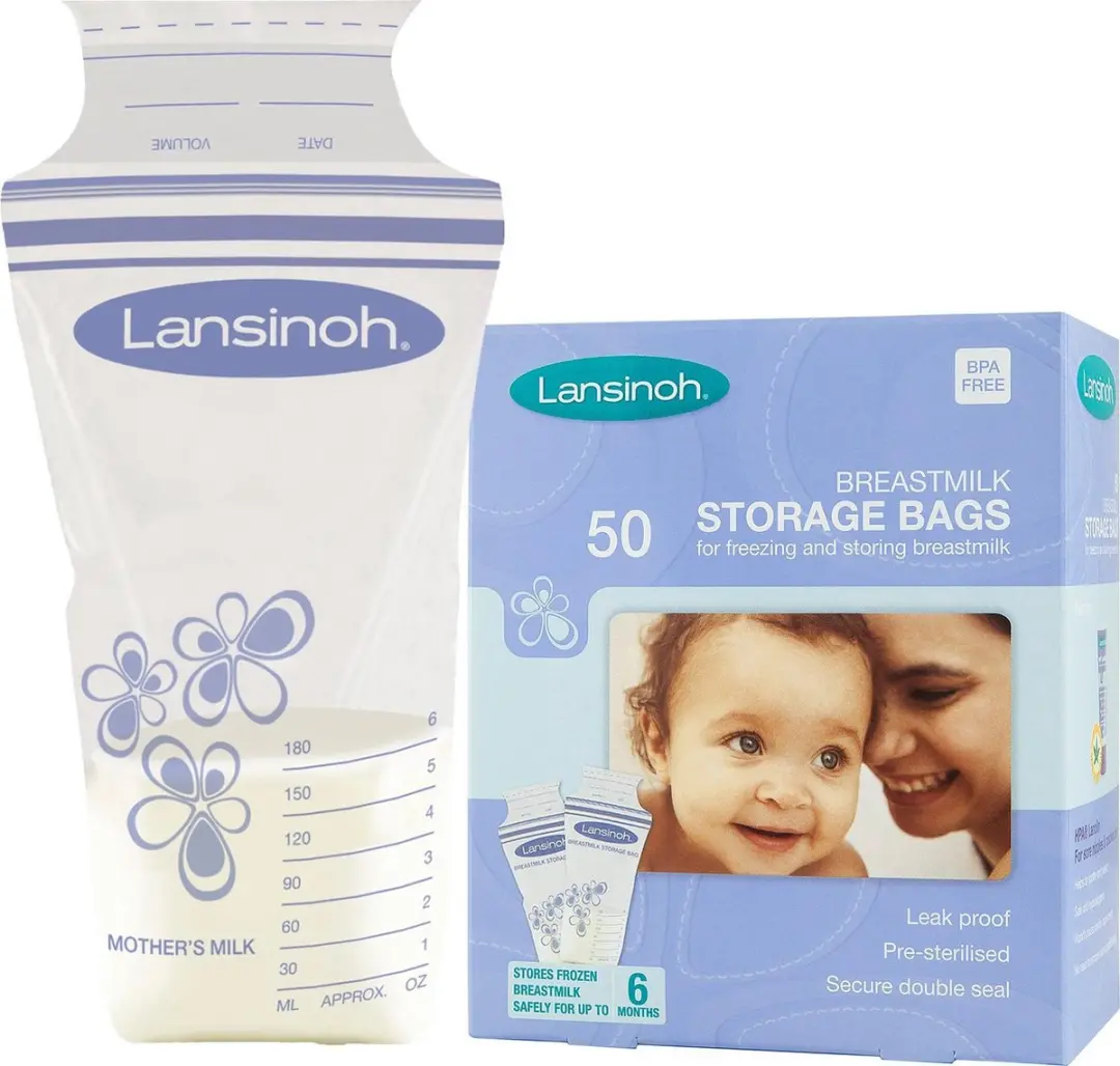 Lansinoh Moedermelk Opslagzakken 50x180ml