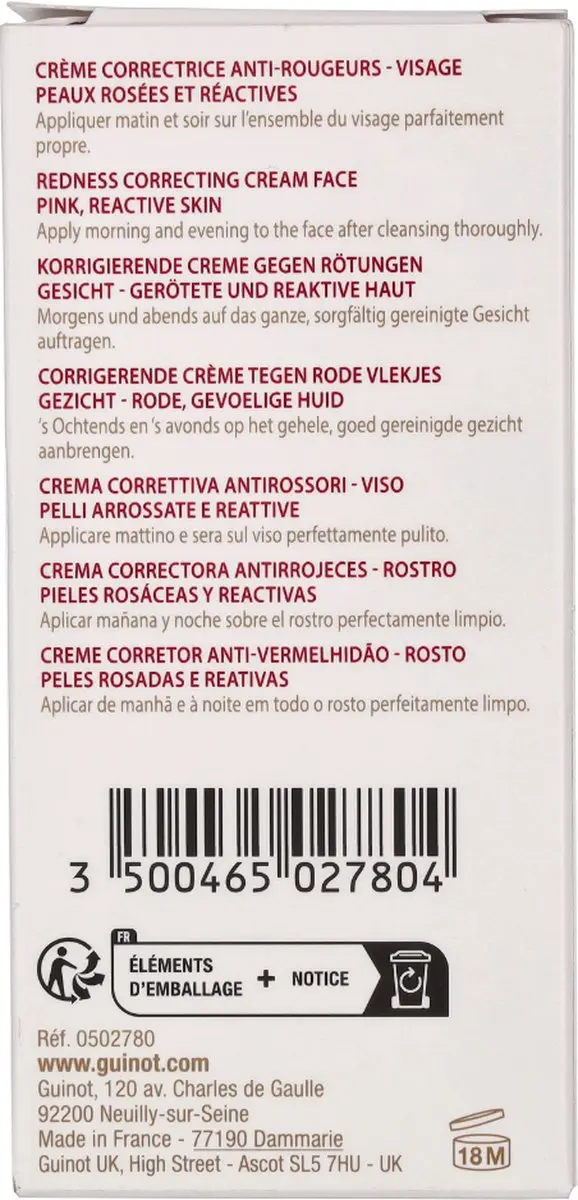 Guinot Red Logic Face Cream 30ml - afbeelding 6 van 6