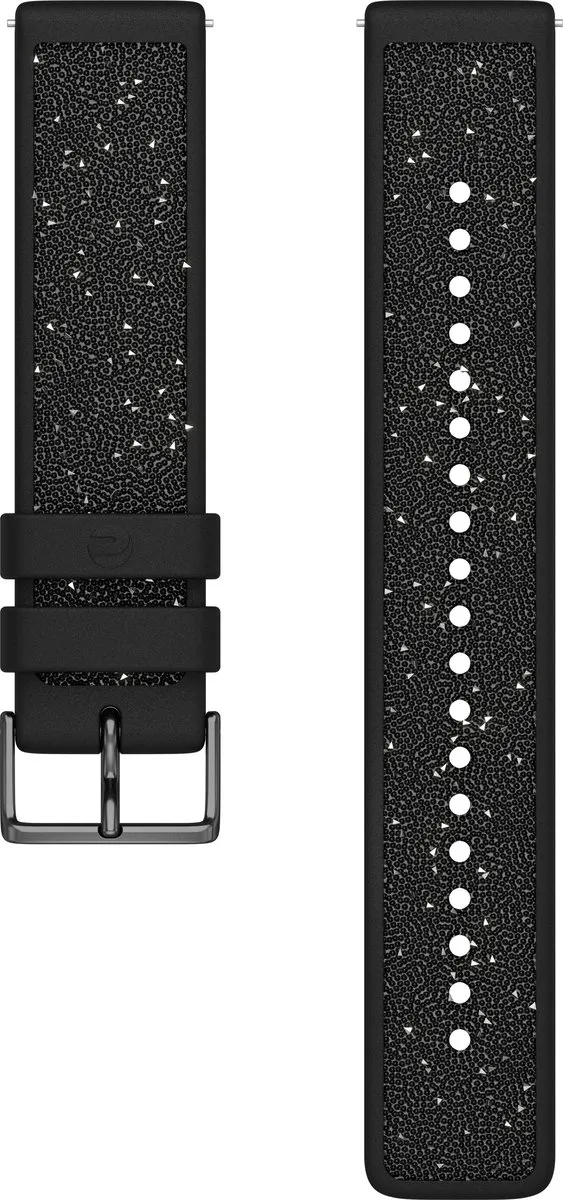 Polar Horlogeband 20mm Obsedian/Kristal