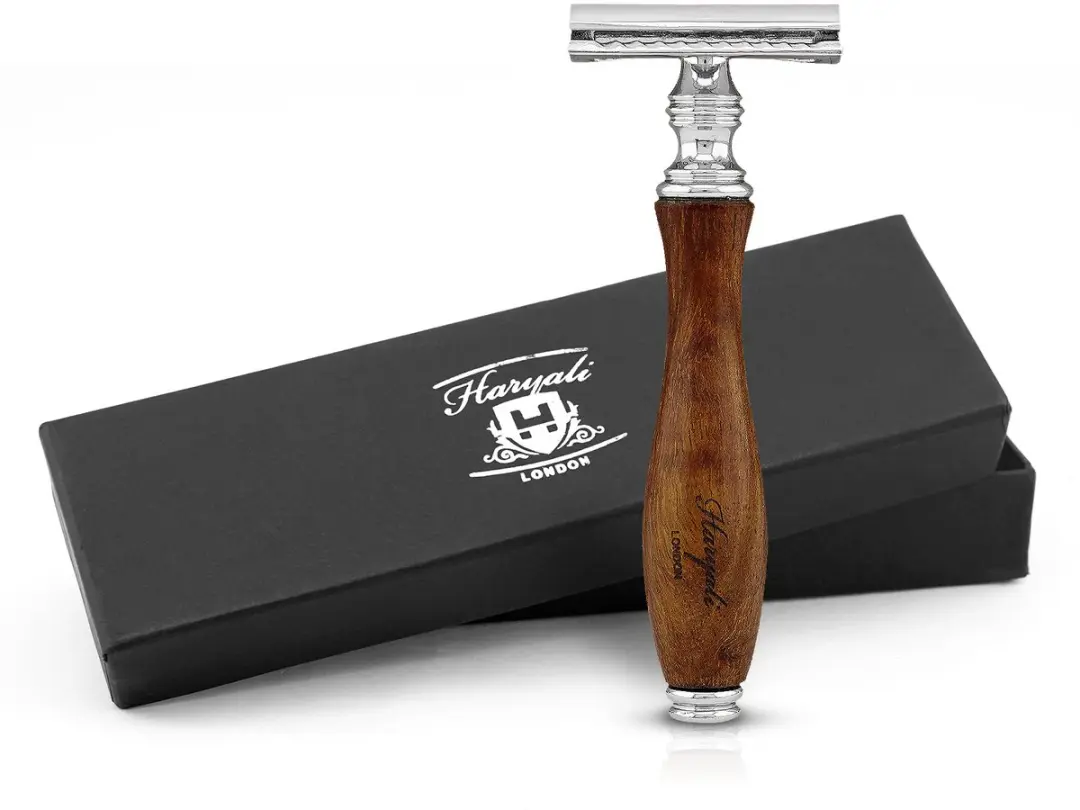 Haryali London Classic Double Edge Veiligheidsscheermes