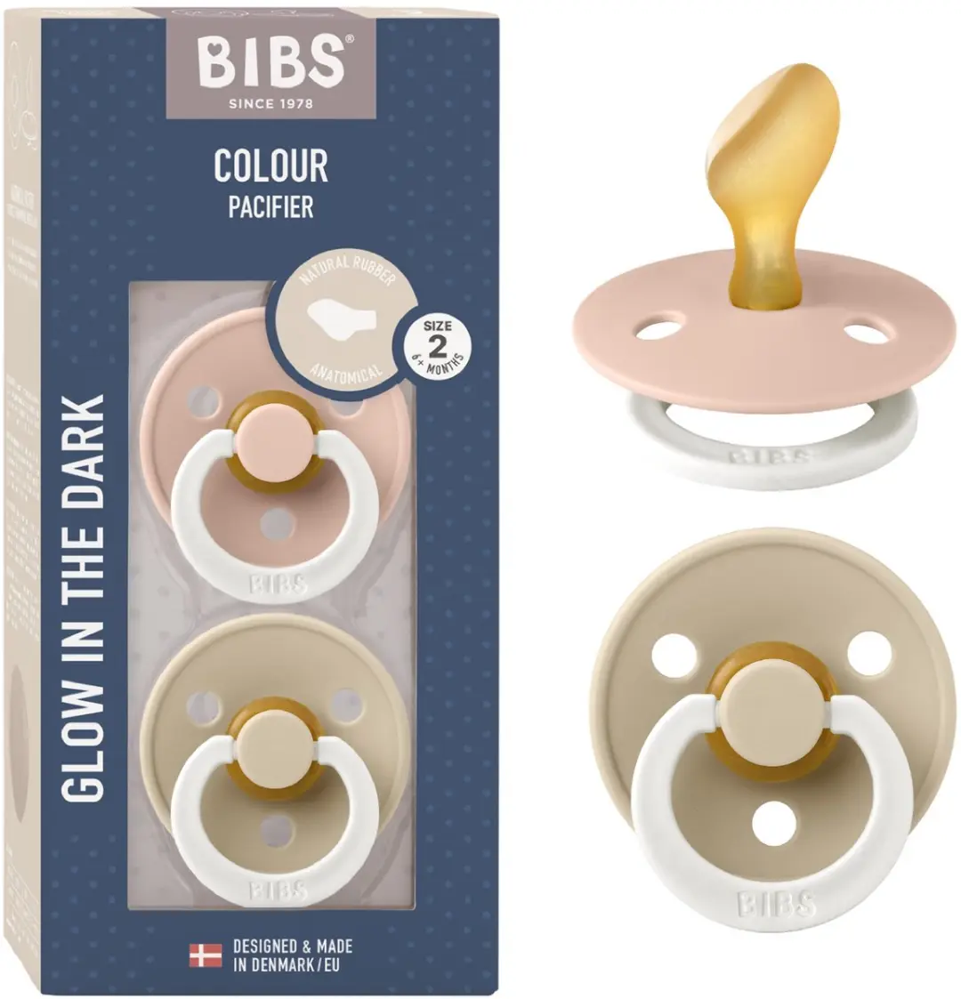 BIBS Colour Anatomical Glow Speen Maat 2