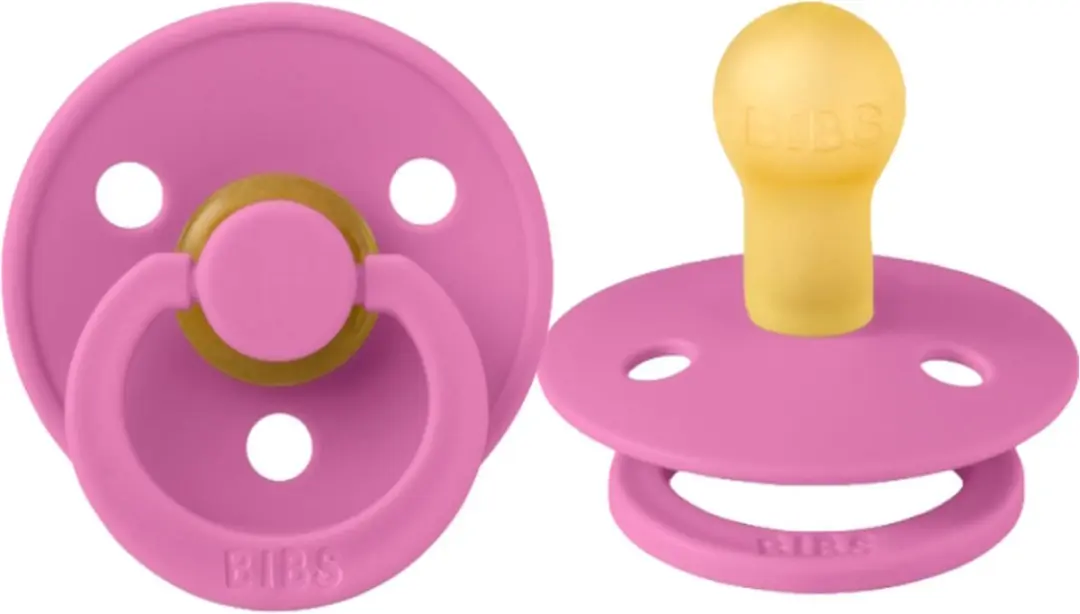 BIBS Fopspeen Flow Pack Round Bubblegum