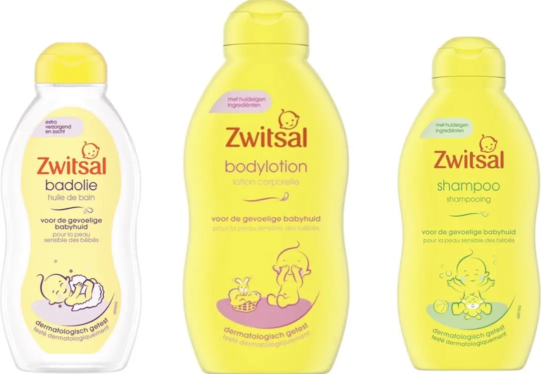 Zwitsal Babyverzorging Pakket 3x800ml