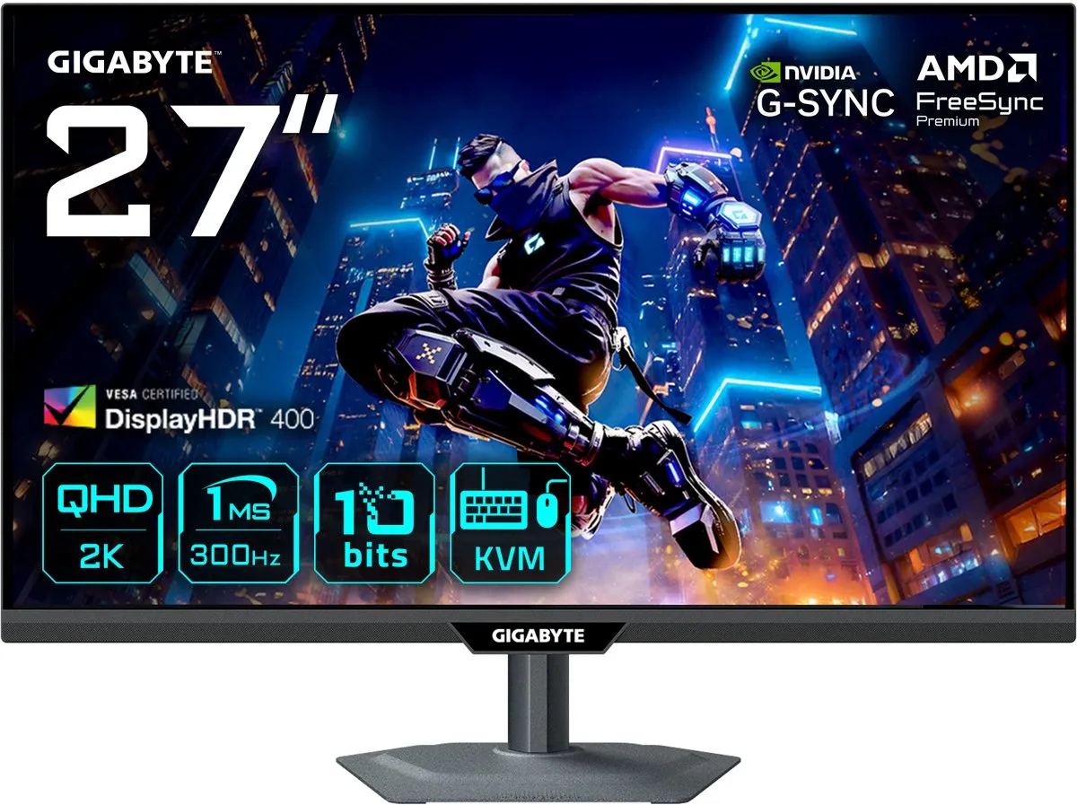 Gigabyte M27Q3 EK Monitor 27" QHD - Zwart