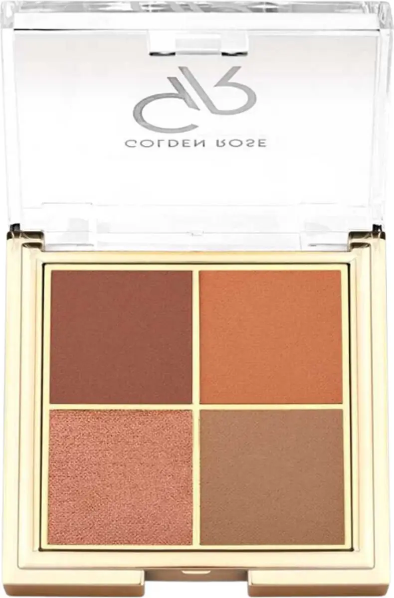 Golden Rose Quattro Eyeshadow Palette 05
