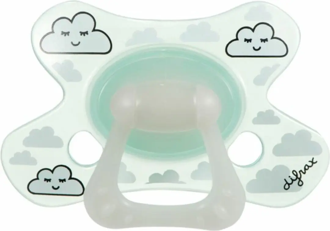 Difrax Fopspeen Natural 6+ Glow In The Dark