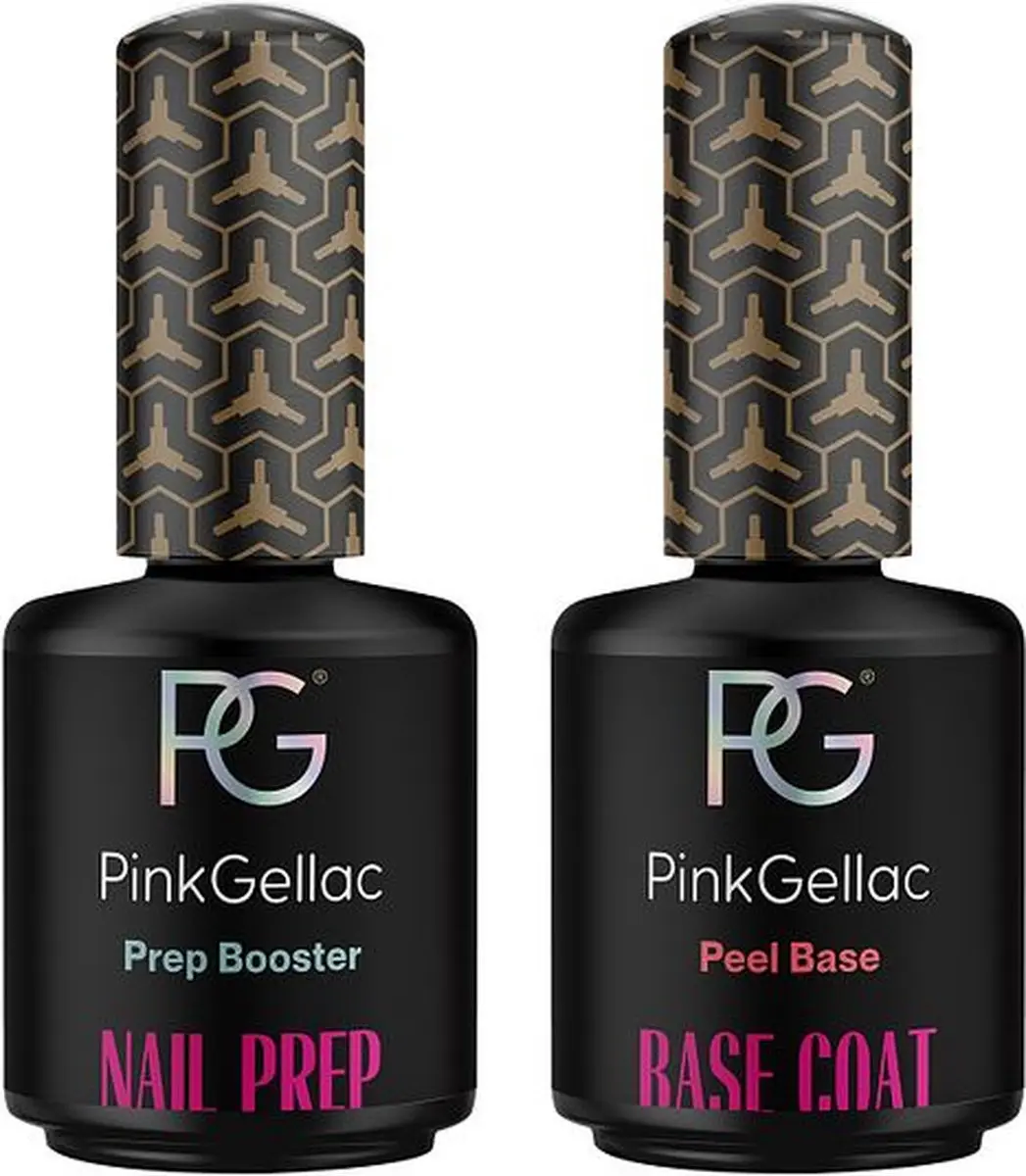 Pink Gellac Peel Off Base Coat & Prep Booster 30ml