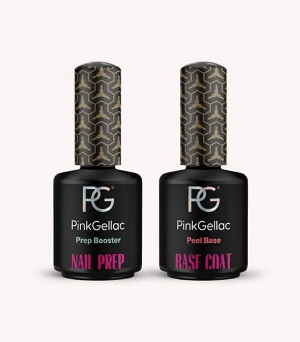 Pink Gellac Peel Off Base Coat & Prep Booster 30ml - Transparant
