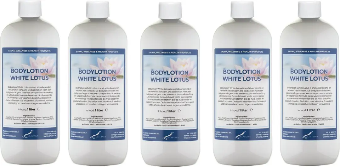 Splashbox Cosmetics Bodylotion White Lotus 1L