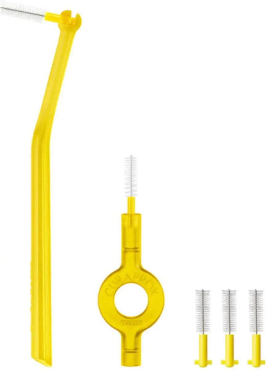 Curaprox Interdentale Rager Prime CPS 09 Geel 4mm - 5 Stuks