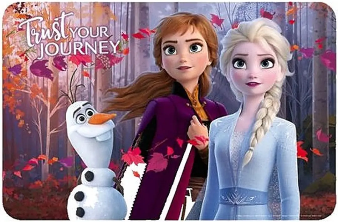 Disney Frozen Placemat 43x28cm - Blauw
