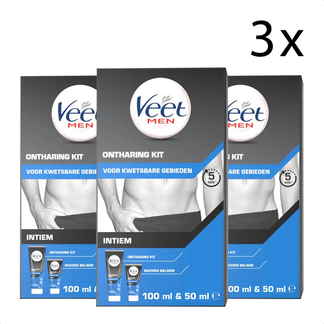 Veet Men Ontharingskit Intieme Delen