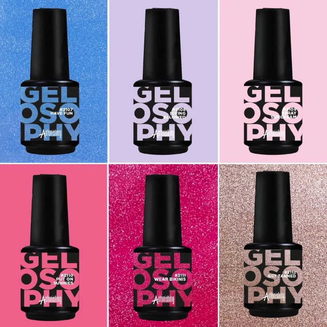 Astonishing Gelosophy #2108 Diving Allowed Gelpolish 15ml - Lila