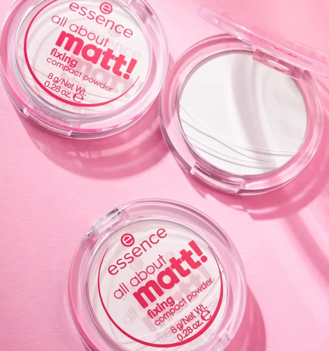 Essence All About Matt! Fixing Compact Powder 50g - Transparant