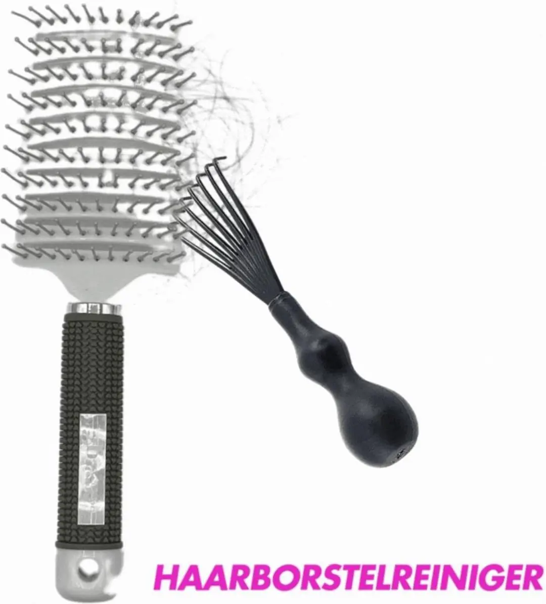 Guardian Beauty Anti Klit Kappersborstel Roze - 3 Stuks