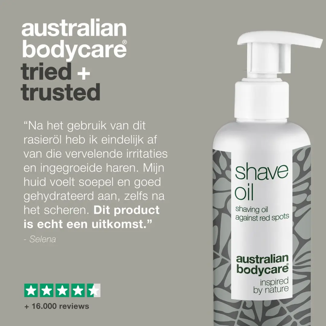 Australian Bodycare Verzachtende Scheerolie 250ml - Tea Tree - afbeelding 6 van 6