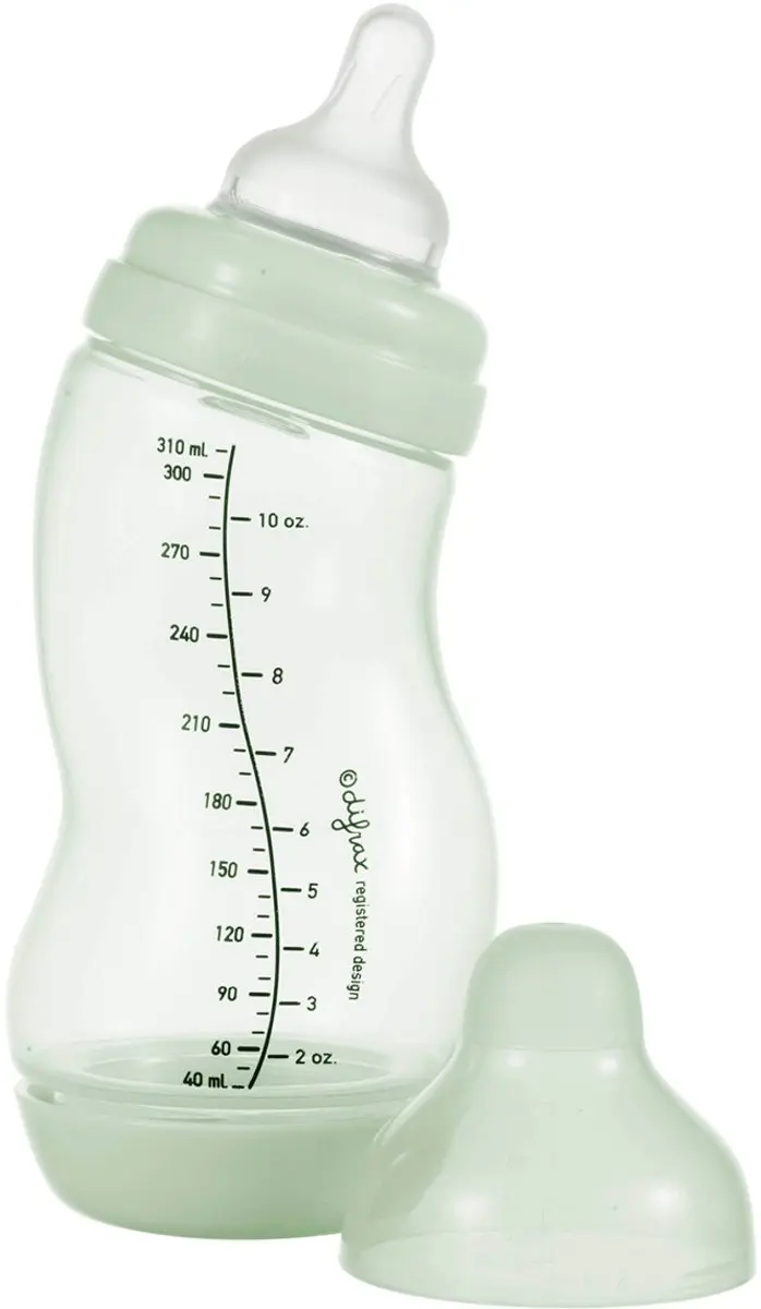 Difrax Brede S-fles 310ml - Anti-colic - Pistachio
