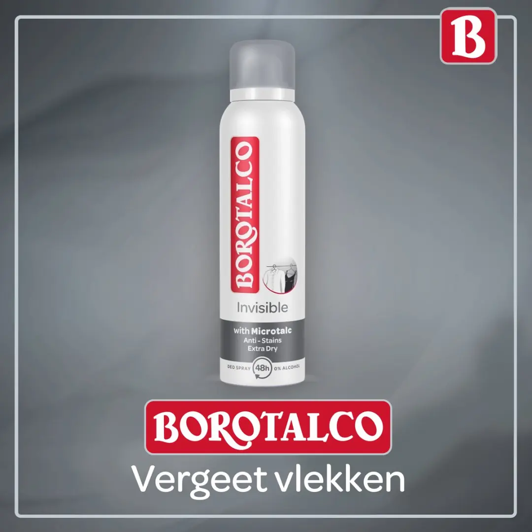 Borotalco Deo Spray Invisible 20 Stuks - 150ml