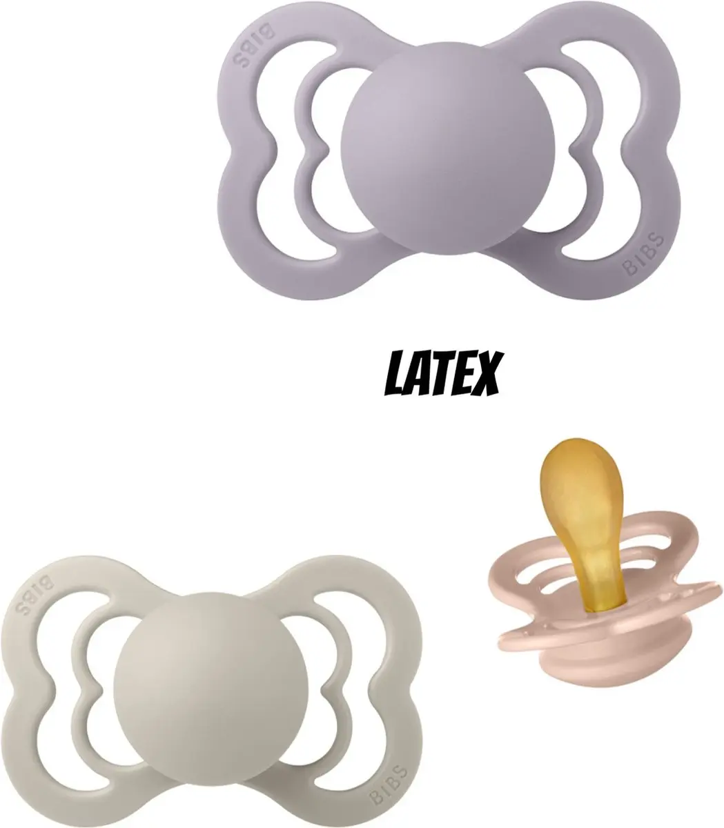BIBS Supreme Latex Fopspeen 6-18 Maand