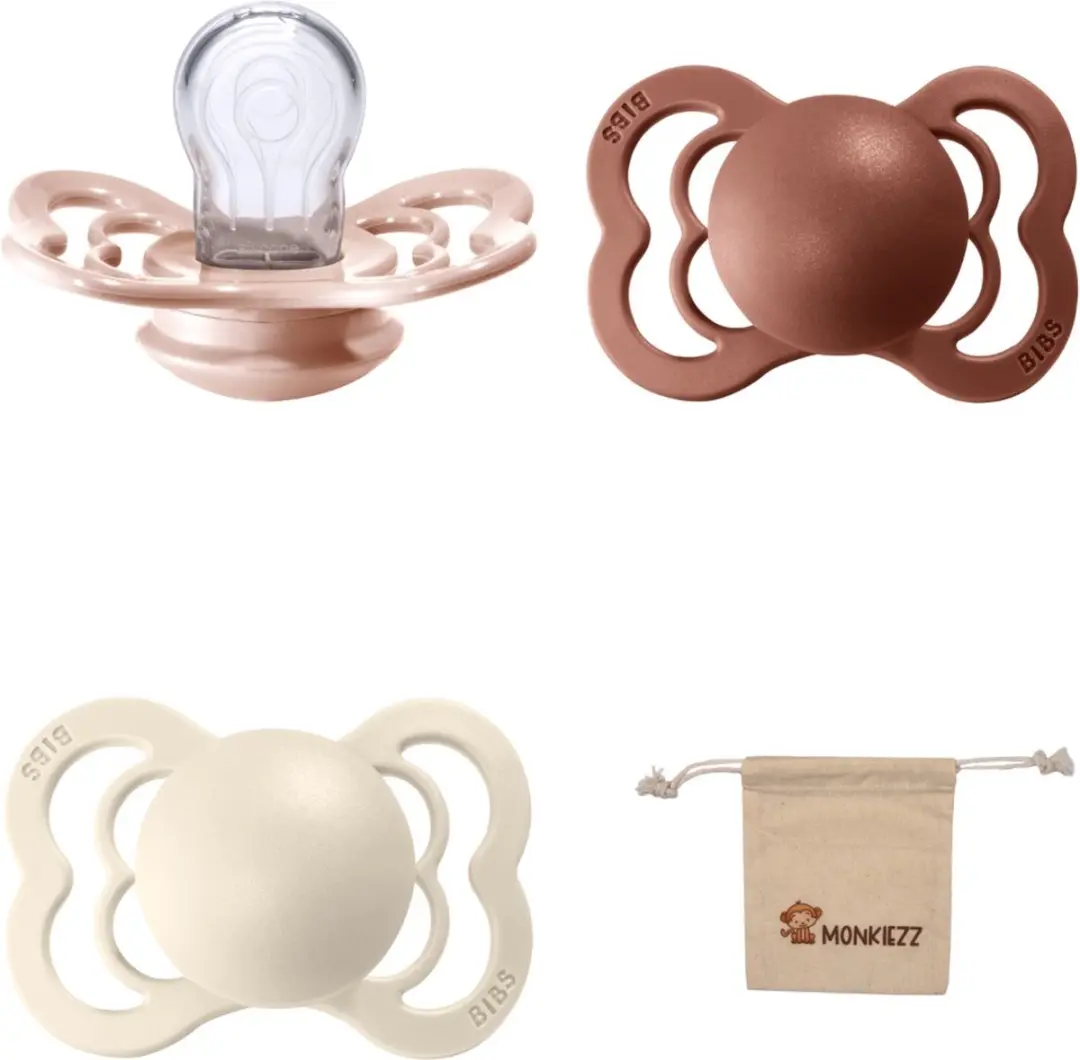 BIBS Supreme Fopspenen Maat 1 0-6m