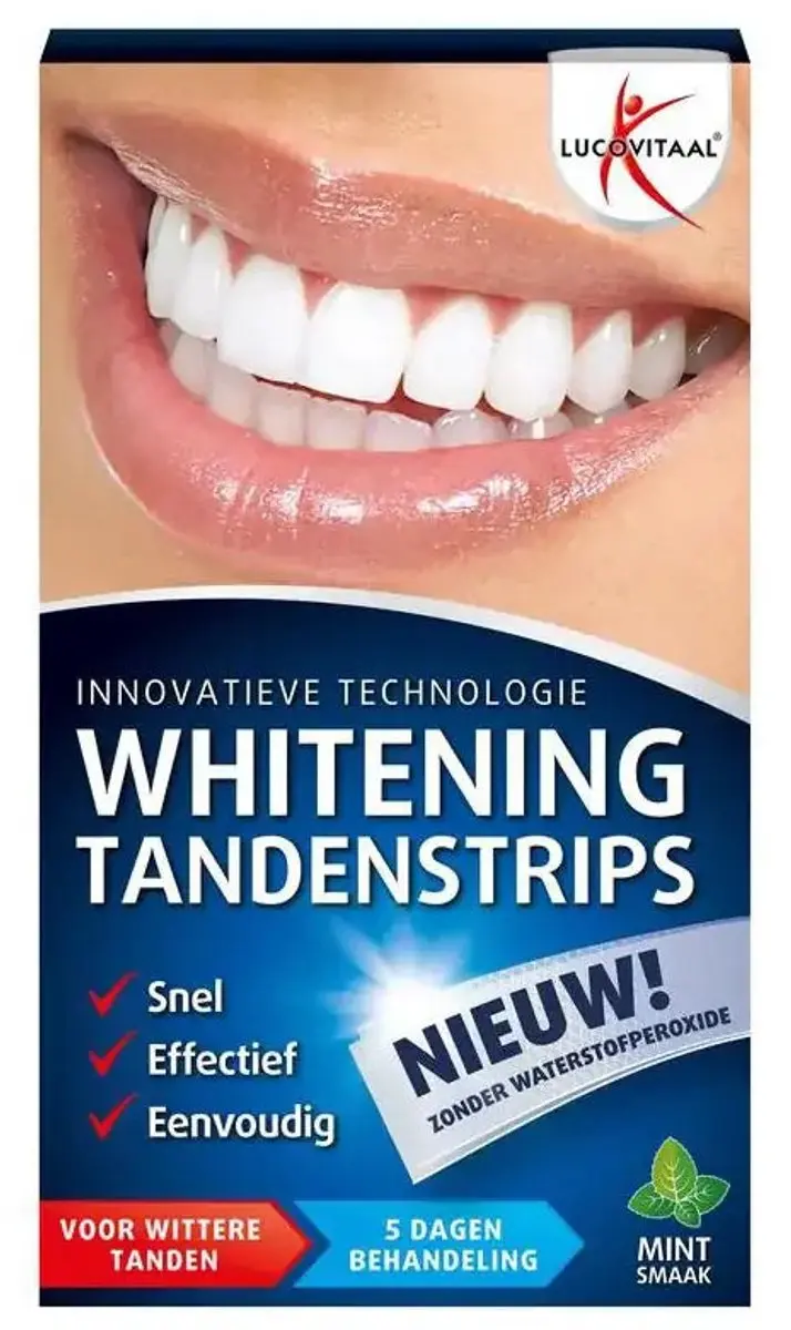 Lucovitaal Whitening Tandenstrips - 5 Sets