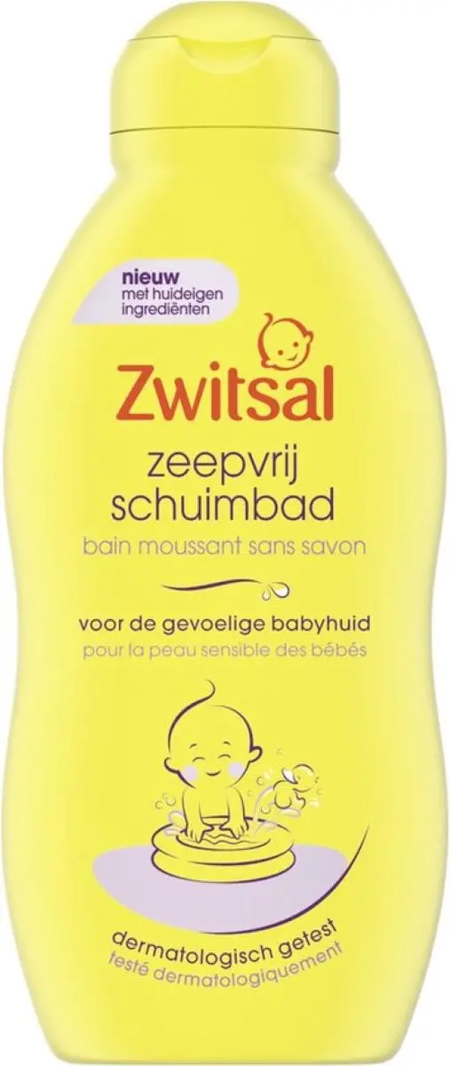 Zwitsal Schuimbad Zeepvrij 24x200ml