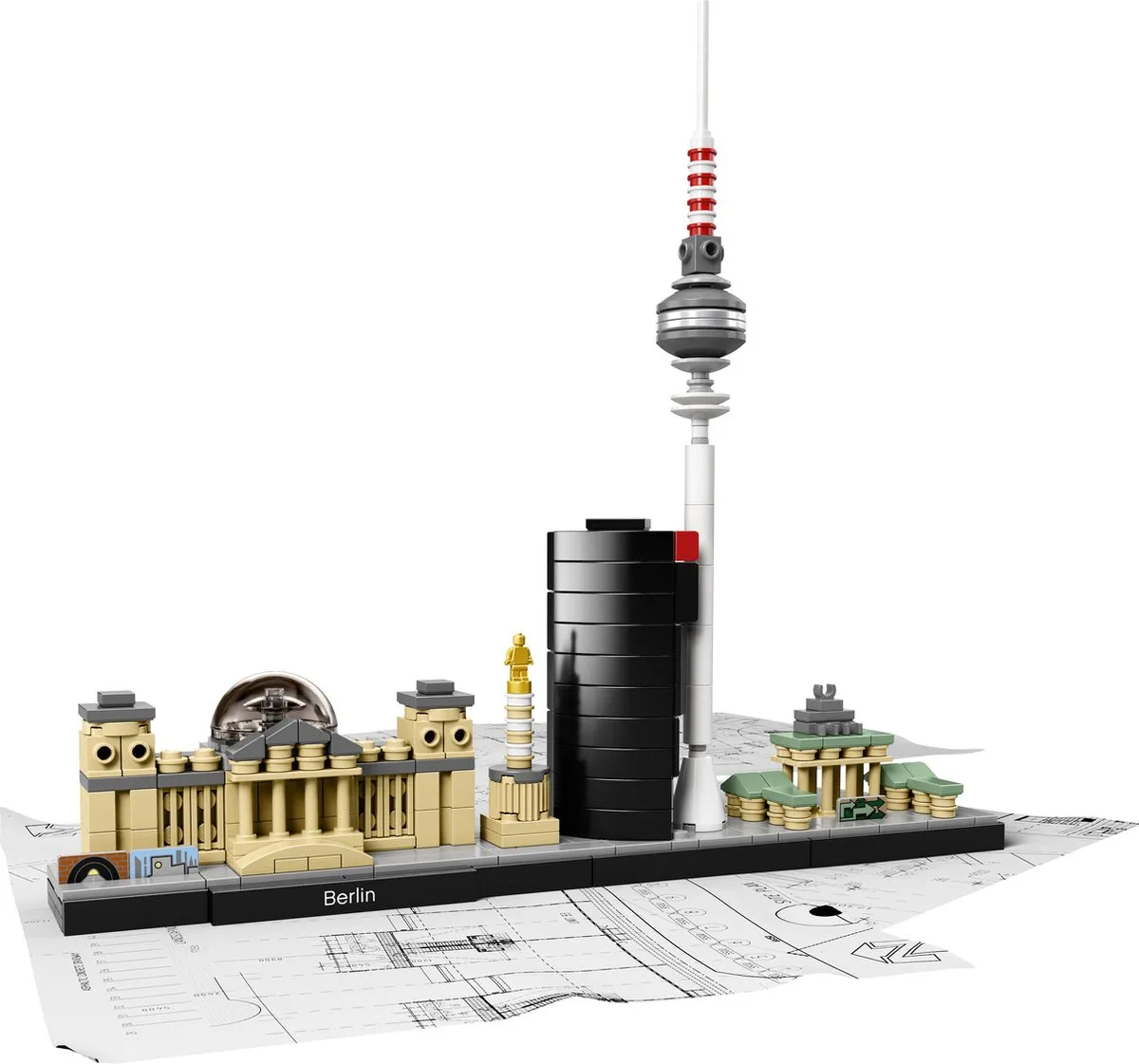LEGO Architect Berlijn 21027 - 289 Stukken