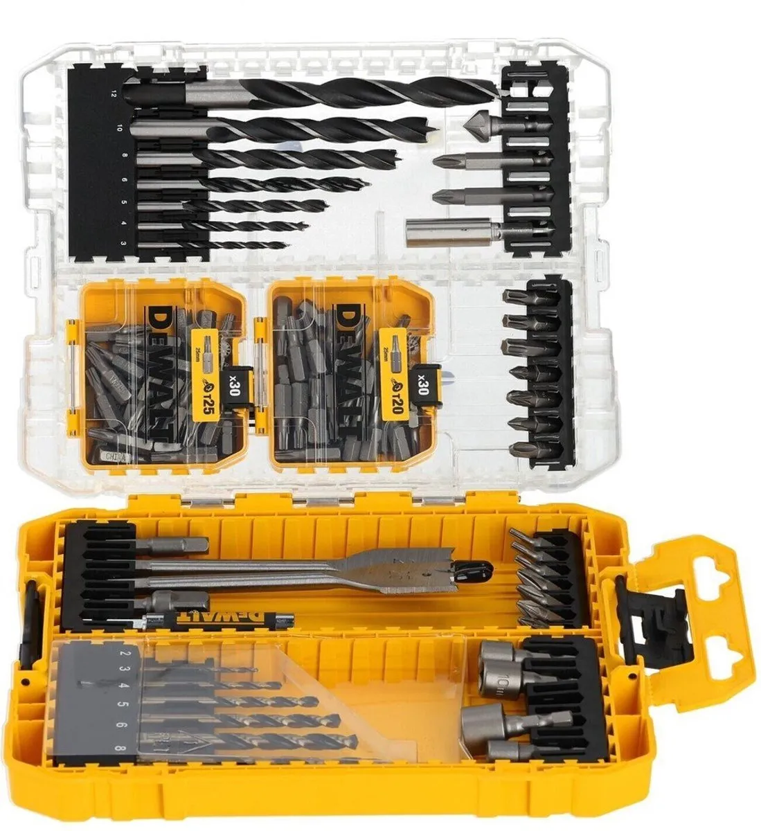 DeWalt DT70785-QZ 100-delige Boren- en Bitset - Hout/Metalen
