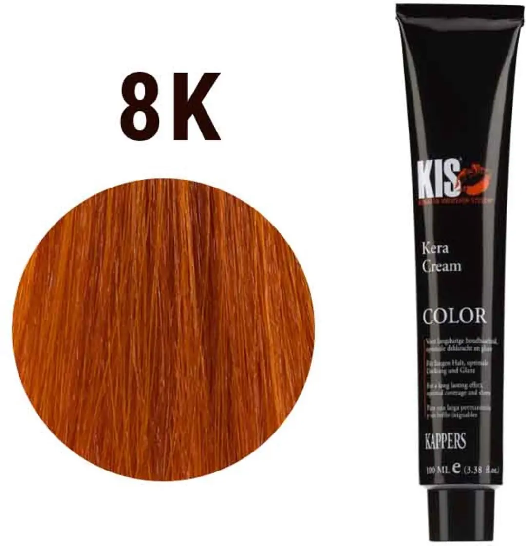 KIS KeraCream Color 100ml - Oranje 8K Permanent